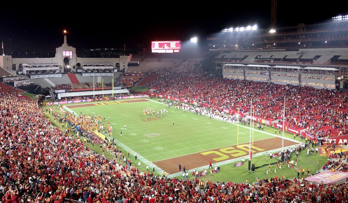 CFB Home (@cfbhome) on Twitter photo Stadium of the Morning 🥞
🏟️ LA Memorial Coliseum
📍 Los Angeles, California
✅ Capacity: 77,500
Home of <a href="/uscfb/">USC Football ✌️</a>
Last photo by @CFBcampustour Stadium of the Morning 🥞
🏟️ LA Memorial Coliseum
📍 Los Angeles, California
✅ Capacity: 77,500
Home of <a href="/uscfb/">USC Football ✌️</a>
Last photo by @CFBcampustour