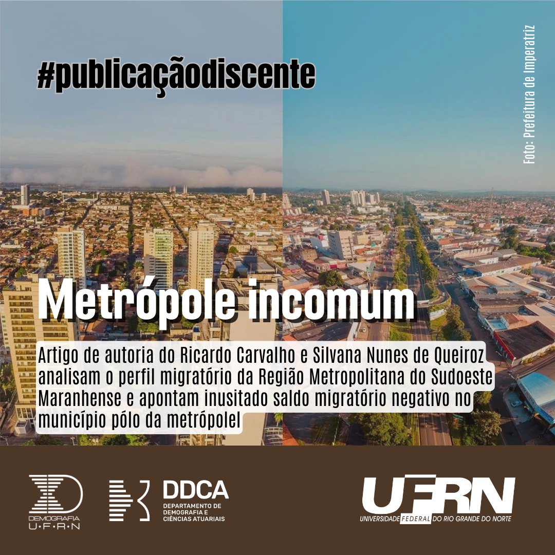 Demografia UFRN tweet media