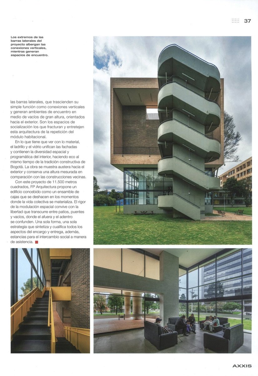 🍀 | Las infraestructuras sociales del Distrito son ventanas de oportunidades en <a href="/Bogota/">Alcaldía de Bogotá</a> 

La infraestructura #ElCamino de <a href="/integracionbta/">Secretaría Distrital de Integración Social</a>, dedicada a habitantes de calle, personas mayores y cuidadores, fue destacada en la  <a href="/RevistaAXXIS/">Revista AXXIS</a>.

#ElCamino se terminó de ejecutar en el