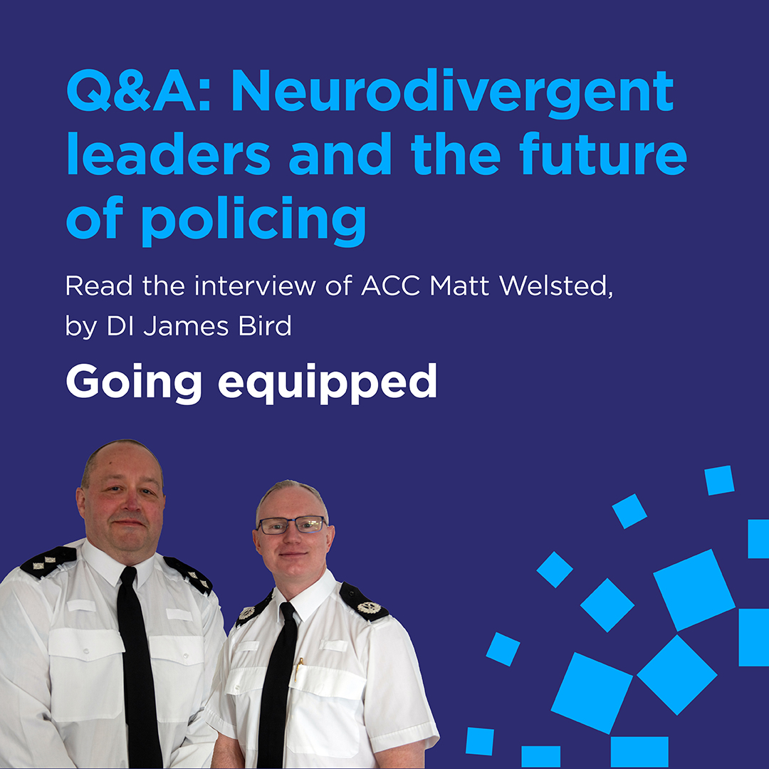 CollegeofPolice's tweet photo. Assistant Chief Constable Matt Welsted, @PoliceChiefs lead for Neurodiversity, shares how late diagnosis shaped his approach to leadership - what helped, what got in the way, and what still needs to change.
Read the #GoingEquipped Q&A here:
https://t.co/Rx9Wzx1lkc
@WMpolice https://t.co/5Ny9H8LMIG