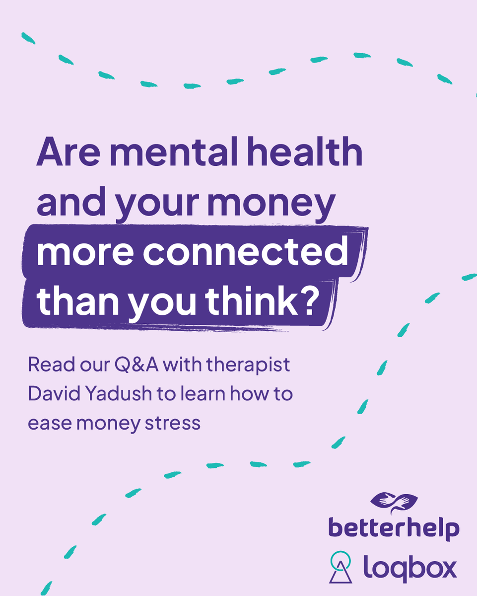 This #MentalHealthAwarenessMonth, we’ve partnered with @BetterHelp to bring you an exclusive Q&amp;A with therapist David Yadush (LPC, LPCC). 

Learn  how to build a happier, healthier relationship with money: loom.ly/EQLJVWc  

#YourMoneyYourMoves #advertisement