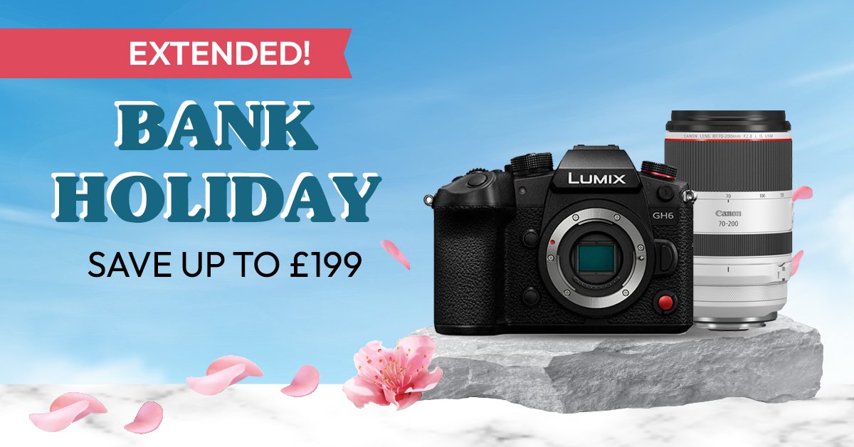 Our #BankHoliday deals have been EXTENDED! 🤩 You can SAVE up to £199, but you need to be quick! 📷 bit.ly/camerajungle