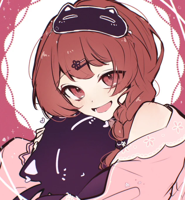 実はルームウェアふたつ描いてる