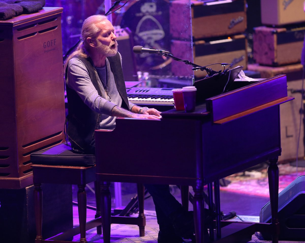 Today in 2017 we lose @AllmanBrothers Band singer &amp; founding member 
<a href="/GreggAllman/">Gregg Allman</a> Gregg had an amazing bluesy voice. What songs showed off his voice best? - <a href="/JoeRockTX/">Joe Rock OnThe Eagle</a> #Rock #ClassicRock #Blues #AllmanBrothers #GreggAllman #EagleSanAntonio (Photo by Jemal Countess/Getty Images)