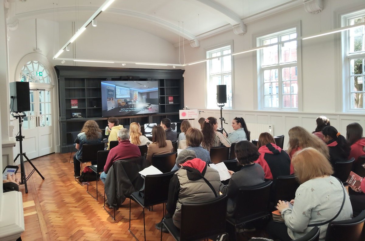 Holy Child CS Sallynoggin (@holychildcs) on Twitter photo Thanks to #IADT for inviting our students to the Carnegie Library to a show that demonstrated that education is a continuous process across all ages! 🎓 🏫
<a href="/myIADT/">IADT Dún Laoghaire</a> <a href="/lecheiletrust1/">Le Chéile Schools Trust</a> <a href="/accsirl/">ACCS</a> <a href="/s_hccs/">Parent's Association HCCS</a> Thanks to #IADT for inviting our students to the Carnegie Library to a show that demonstrated that education is a continuous process across all ages! 🎓 🏫
<a href="/myIADT/">IADT Dún Laoghaire</a> <a href="/lecheiletrust1/">Le Chéile Schools Trust</a> <a href="/accsirl/">ACCS</a> <a href="/s_hccs/">Parent's Association HCCS</a>