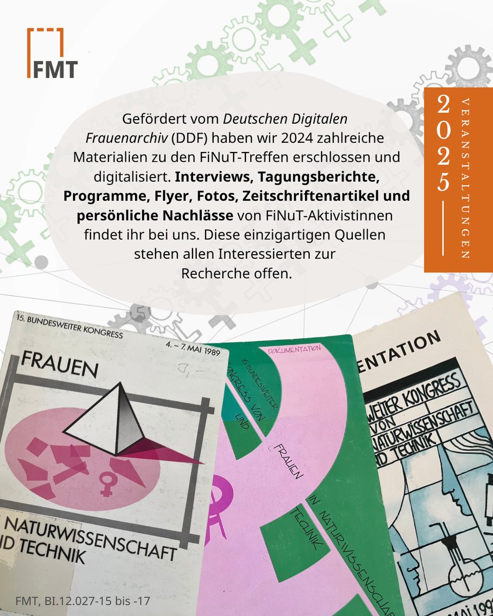 Frauen in Naturwissenschaft und Technik besetzten unsere Stadt: Vom 29.05 -1.06.2025 findet die 51. FiNuT-Tagung statt. #FraueninMINT vernetzen sich, diskutieren den #DigitalGenderGap und gestalten #feministischeZukunft mit Workshops &amp; Vorträgen.👩‍💻 #WomeninSTEM  #FiNuT2025 #KI
