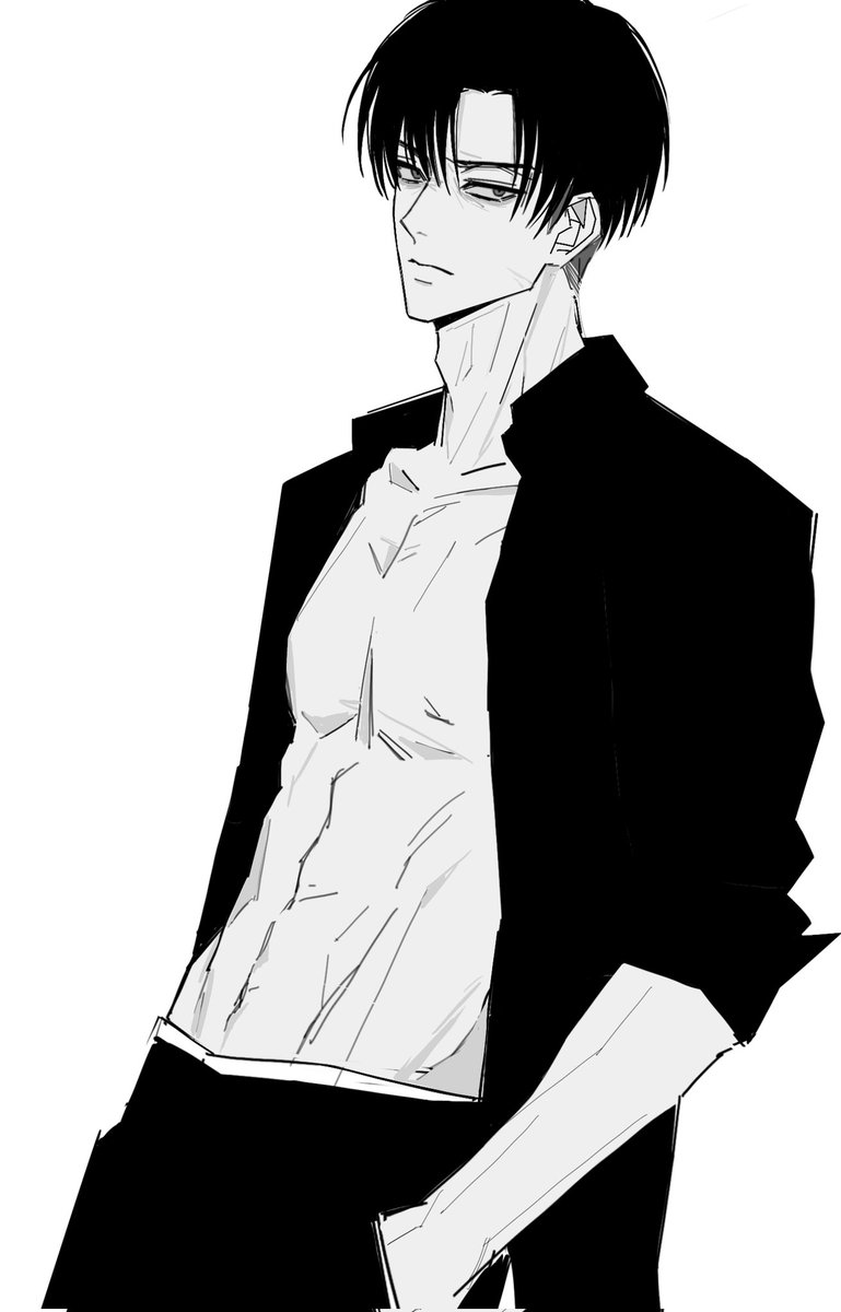 levi
#リヴァイ #LeviAckerman #進撃の巨人 #levifanart #AOT #利威尔同人 #クール