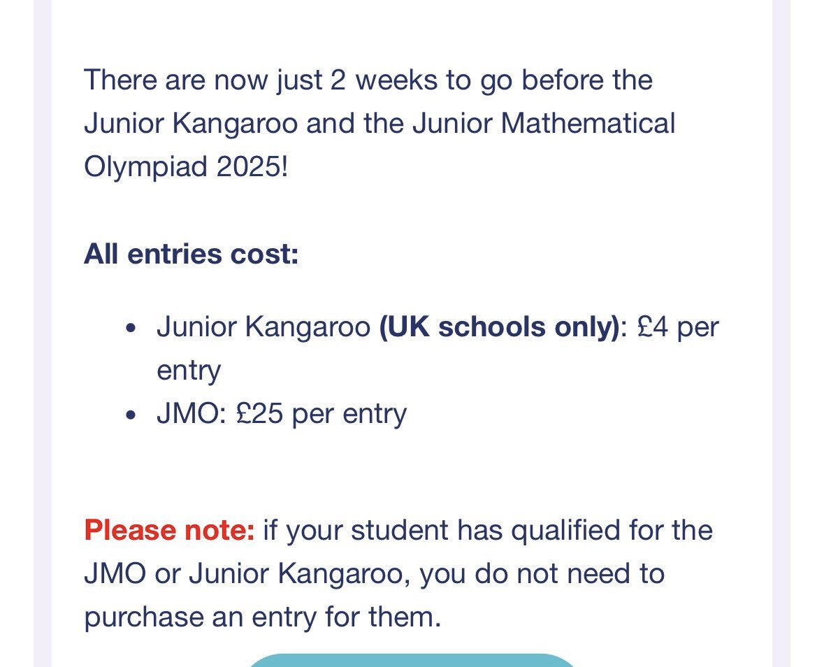 Looking forward to this. We have 3 finalists this year #MathsChallenge #MathsRocks #Maths <a href="/UKMathsTrust/">UK Maths Trust</a>