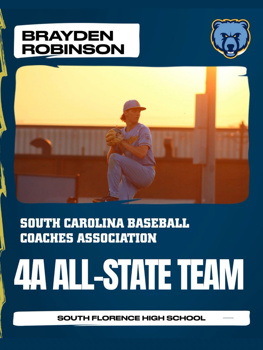 Jordan Spearman (@jhs24_train) on Twitter photo Another post season award for one of our guys!!
<a href="/BraydenRob2025/">Brayden Robinson</a> - <a href="/USCSumterBSE/">USC Sumter Baseball</a> earring all state honors!
Congrats!
<a href="/KlutchLlc/">ꓘlutch Baseball</a> - 18u Spearman Another post season award for one of our guys!!
<a href="/BraydenRob2025/">Brayden Robinson</a> - <a href="/USCSumterBSE/">USC Sumter Baseball</a> earring all state honors!
Congrats!
<a href="/KlutchLlc/">ꓘlutch Baseball</a> - 18u Spearman