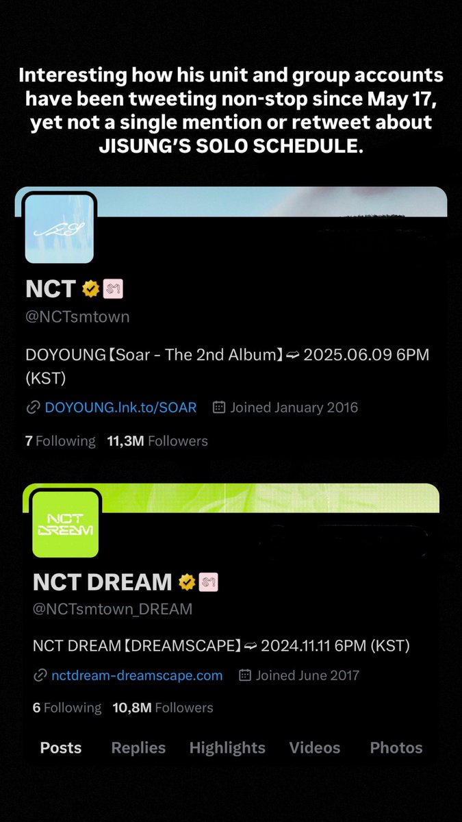 jisunqpawrk's tweet photo. This is JISUNG's first solo schedule in YEARS, so why are you giving it ZERO attention?

NO promo, NO repost, and NO respect! JISUNG is part of NCT too. He deserves better! Treat him fairly!

NEO CENTER PROMOTE JISUNG RADIO
@NCTsmtown @NCTsmtown_DREAM @SMTOWNGLOBAL https://t.co/Bi1pgM8DjL