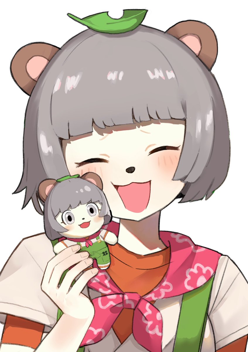 ぬい🧸と本人🍃
 #ぽこあーと