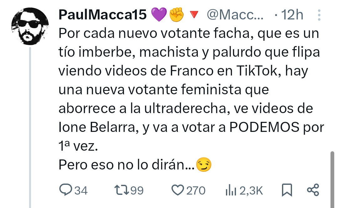 Por qué a los malos os referís en masculino y a las buenas en femenino? Es por vuestro repugnante sesgo sexista o hay otro tipo de r*traso cognitivo detrás?