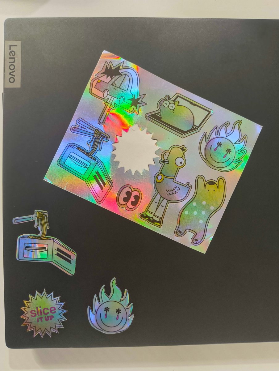 Went from tattoos from chewing gums to stickers on laptops 😿

Is this adulting?🐣