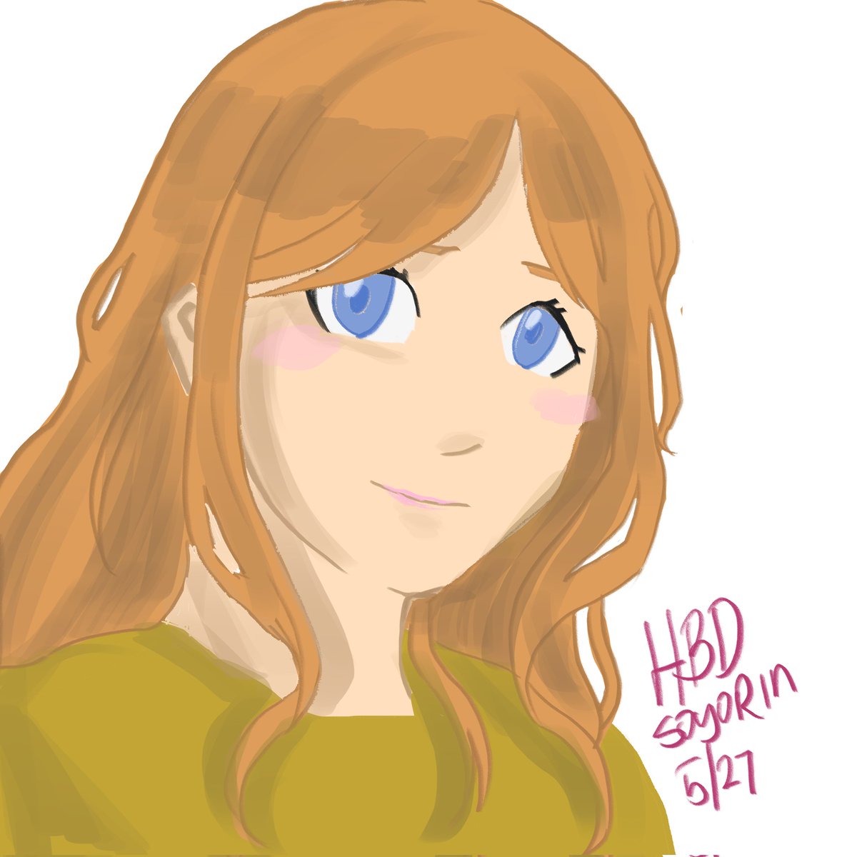 HBD Soyo... just a quick sketch coz sick... >_<