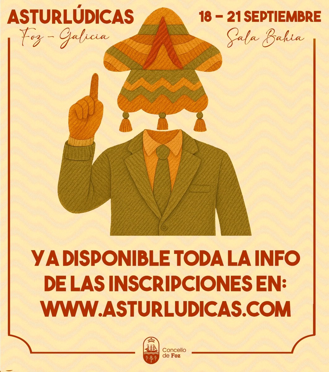 Toda la información en asturludicas.com.
9 de junio se abren inscripciones a las 12:00.