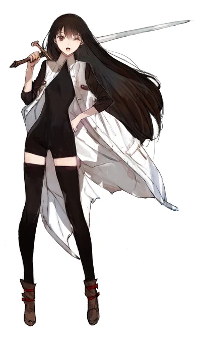 7月30日(水)発売する画集からアンジェリンさん 