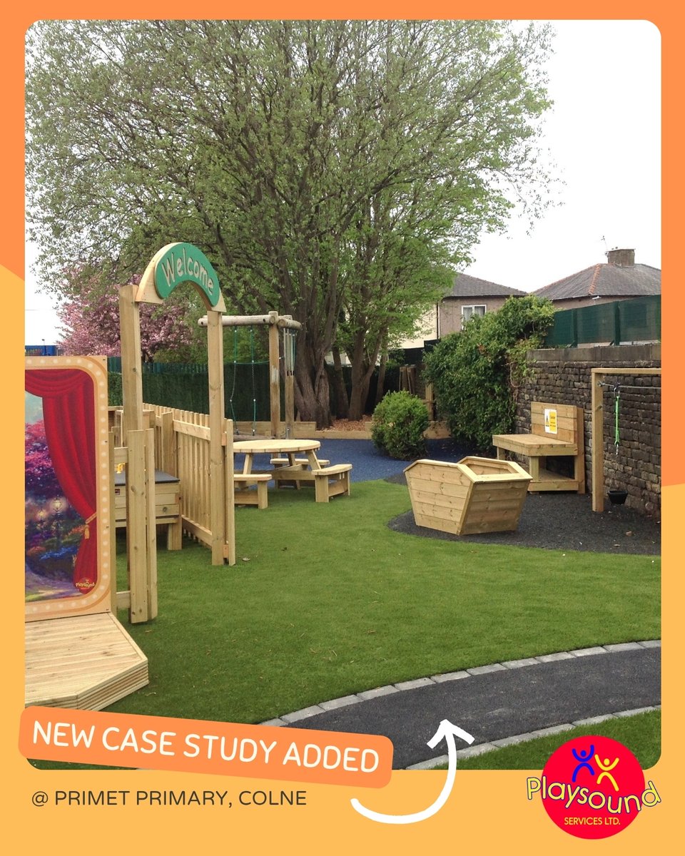 ❗NEW CASE STUDY ❗
📍Primet Primary, Colne
.
Head over to our website and check out the before and after pictures for this once a tired and uninspiring outdoor space! 😁Read here: 👉🏼playsoundplaygrounds.co.uk/news/case-stud…