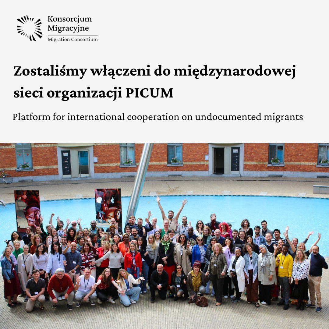 KMigracyjne's tweet image. Staliśmy się częścią międzynarodowej sieci Platform for International Cooperation on Undocumented Migrants (@picum_ngo)!
Jesteśmy zaszczyceni, że możemy współpracować z ludźmi, którzy nie rezygnują z marzeń o bardziej sprawiedliwej Europie dla każdego.