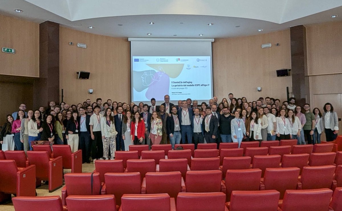📍 Si chiude #YES2025: due giorni intensi, ricchi di relazioni di altissima qualità

Dal modello ICOPE al progetto Age-It, con focus su capacità intrinseca, multidimensionalità, integrazione sociosanitaria e ricerca traslazionale

Grazie a chi ha contribuito partecipato discusso