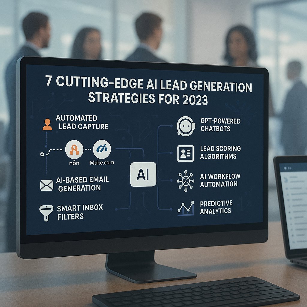brain9ai's tweet photo. 🚀 7 Cutting-Edge AI Lead Generation Strategies for 2023

AI is redefining how businesses attract, qualify, and convert leads. If you're still relying on manual outreach, you're already behind. Here's how the smartest teams are using automation to stay ahead:

🔗 Explore tools in action → https://t.co/JXEVONaw0O

1. Autonomous Lead Capture
No more spreadsheets. Use tools like n8n or https://t.co/iiOgXvegnq to auto-extract leads from LinkedIn, job boards, and contact forms. Sync directly to CRMs in real-time.

2. AI-Powered Email Generation
GPT-based agents generate personalized outreach emails — tailored to company role, industry trends, and lead intent. Higher open + reply rates guaranteed.

3. Smart Inbox Filtering
AI classifies replies (positive, negative, objections) and auto-triggers workflows: follow-ups, CRM tagging, calendar bookings — no human needed.

4. Real-Time Conversational Agents
Voice & chat-based agents qualify leads live — answering queries, capturing details, and even setting appointments autonomously.

5. Predictive Lead Scoring
Machine learning evaluates lead potential using engagement signals, demographics, and CRM behaviour — so your sales team focuses on the highest ROI contacts.

6. Multi-Channel Workflow Automation
AI unifies email, SMS, WhatsApp, and LinkedIn outreach — triggered by lead actions and behaviours, not one-size-fits-all sequences.

7. AI Analytics & Optimization
Weekly insights on campaigns, inbox health, lead conversion rates — all auto-summarized and visualized for your team’s next sprint.

💡 These strategies are already helping start-ups, agencies, and enterprises 10x their pipeline.

#AILeadGeneration #SalesAutomation #B2BMarketing #LeadGenTools #AIWorkflows #GPTAgents #MarketingAutomation #ColdOutreach #n8n #MakeCom #OpenAI #AIinSales #GrowthHacking #EmailAutomation #LeadScoring #VoiceAgents #SalesTech #InboxAutomation #LeadEnrichment #CRMAutomation