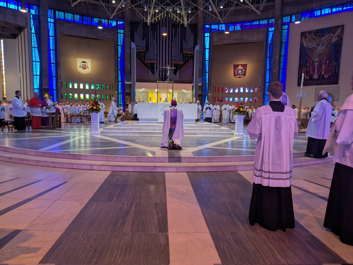 Archdiocese of Liverpool (@lpoolcatholic) on Twitter photo Archbishop John Sherrington has been led to the Cathedra and has received the Crozier from Archbishop-Emeritus Malcolm McMahon and a Book of Gospels from Bishop Tom Neylon. <a href="/LiverpoolMet/">Liverpool Met Cathedral</a> Archbishop John Sherrington has been led to the Cathedra and has received the Crozier from Archbishop-Emeritus Malcolm McMahon and a Book of Gospels from Bishop Tom Neylon. <a href="/LiverpoolMet/">Liverpool Met Cathedral</a>