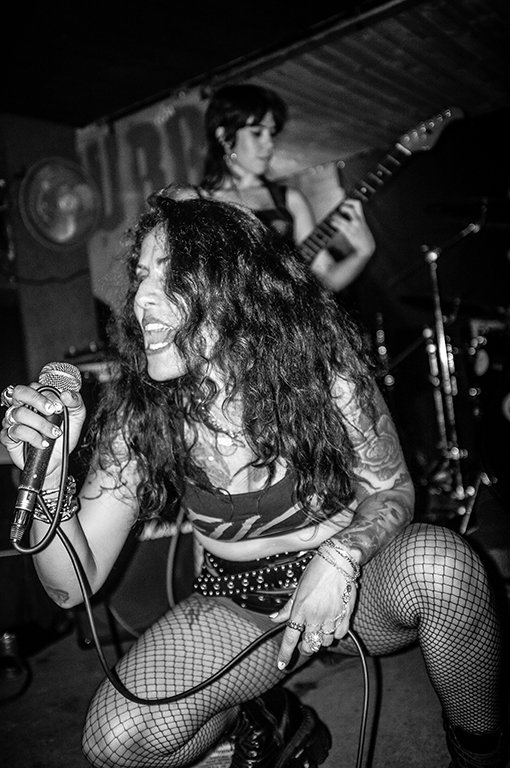 XaviPiera's tweet image. 24_06_2025.📸 CYNTA AYSLANTE "Ovarios Punk Karcelona" al Puerto Hurraco 🖤