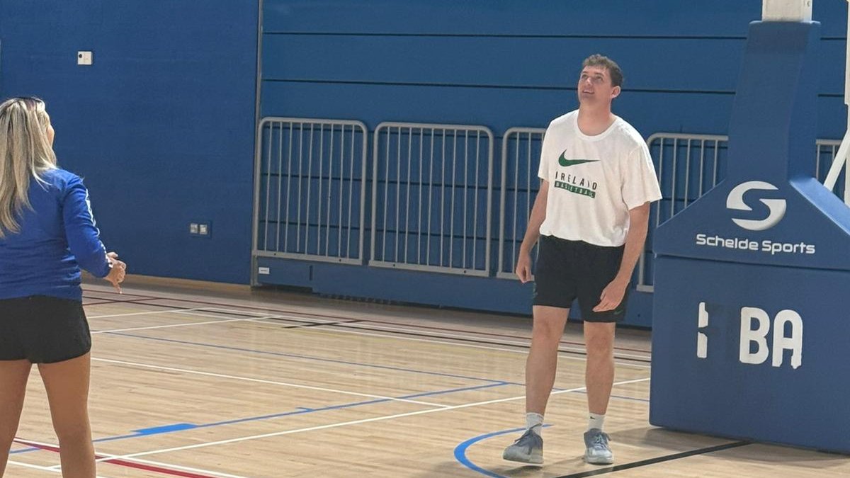 Basketball Ireland (@bballirl) on Twitter photo We are at the <a href="/sportireland/">Sport Ireland</a> Development Officers Conference today ✅
Ireland 3x3 internationals Maura Fitzpatrick and Jamie Muldowney have been handing out tips to those in attendance 🤜🤛 We are at the <a href="/sportireland/">Sport Ireland</a> Development Officers Conference today ✅
Ireland 3x3 internationals Maura Fitzpatrick and Jamie Muldowney have been handing out tips to those in attendance 🤜🤛