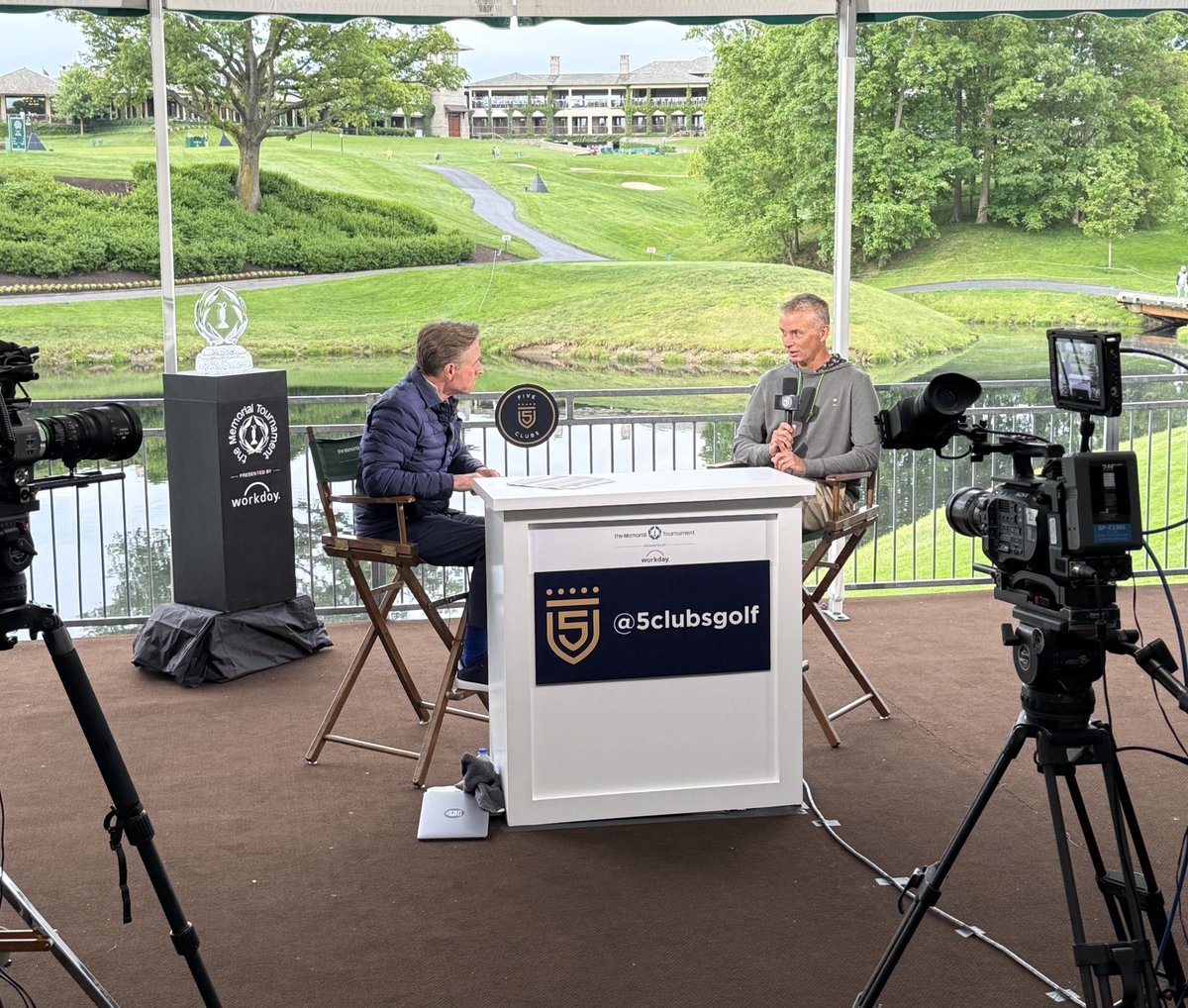 the Memorial (@memorialgolf) on Twitter photo Starting our morning LIVE with <a href="/Garywilliams1Up/">Gary Williams</a> & <a href="/RexHoggardGC/">Rex Hoggard</a>
<a href="/5ClubsGolf/">5 Clubs</a> tune in on <a href="/GolfChannel/">Golf Channel</a> Starting our morning LIVE with <a href="/Garywilliams1Up/">Gary Williams</a> & <a href="/RexHoggardGC/">Rex Hoggard</a>
<a href="/5ClubsGolf/">5 Clubs</a> tune in on <a href="/GolfChannel/">Golf Channel</a>