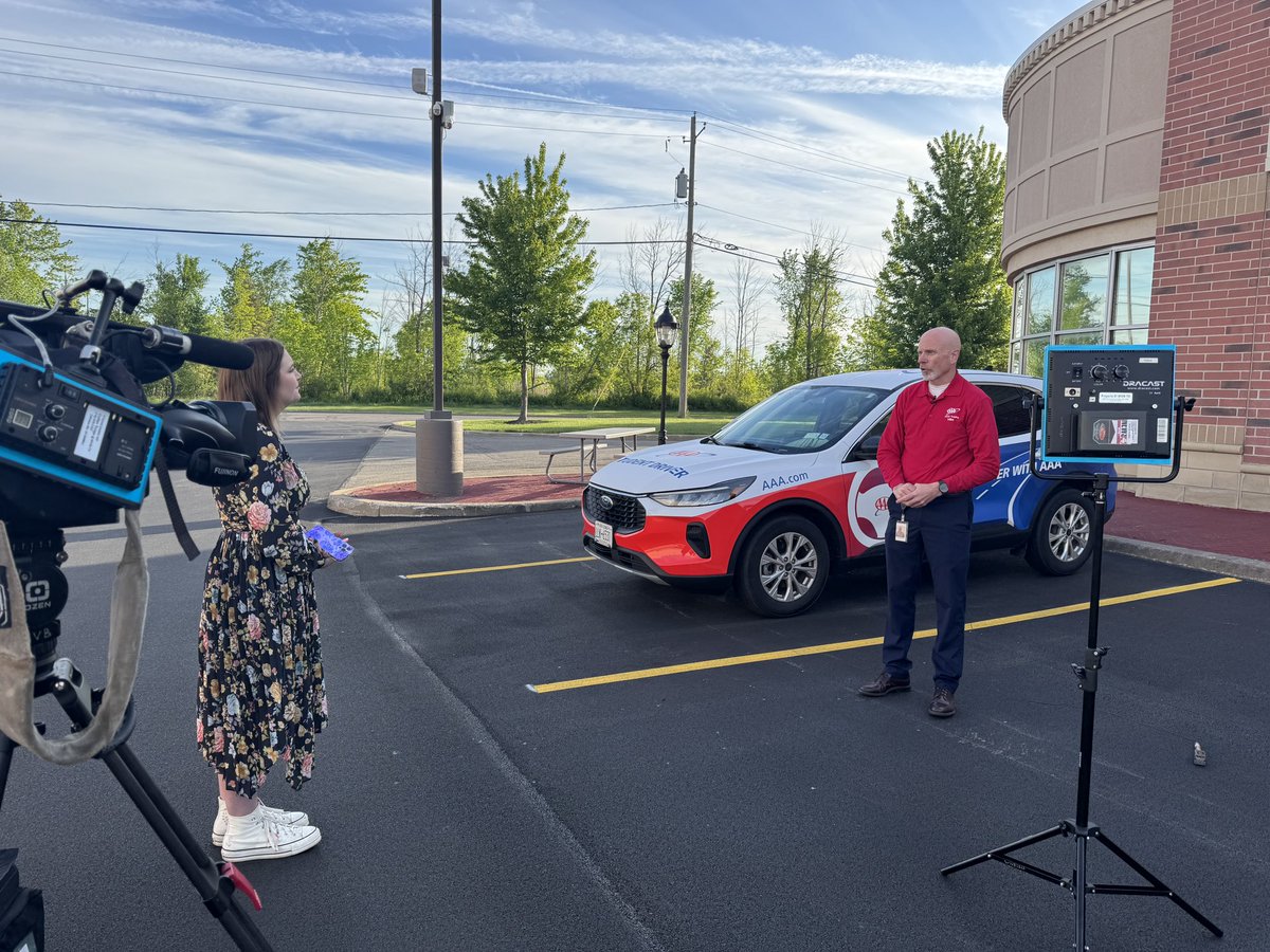AAA Western and Central New York (@aaa_wcny) on Twitter photo Mike Formanowicz, our Driver Training Manager, shares safety tips with Gwyn Napier from <a href="/news4buffalo/">News 4 Buffalo</a> as we enter the 100 Deadliest Days for Teen Drivers. Let’s make it a safe summer!! 🚗 Mike Formanowicz, our Driver Training Manager, shares safety tips with Gwyn Napier from <a href="/news4buffalo/">News 4 Buffalo</a> as we enter the 100 Deadliest Days for Teen Drivers. Let’s make it a safe summer!! 🚗