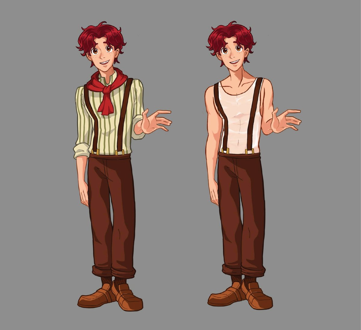 AetherLifeGame's tweet image. Hey... Laurie? Is that really you?🍞😘

#WishlistNow #IndieGame #AetherWizardLife #gamedev #GameDev #IndieDevs #IndieGameDev #DatingSim #TipTuesday #LoveInterests #gameart #NPC #characterart