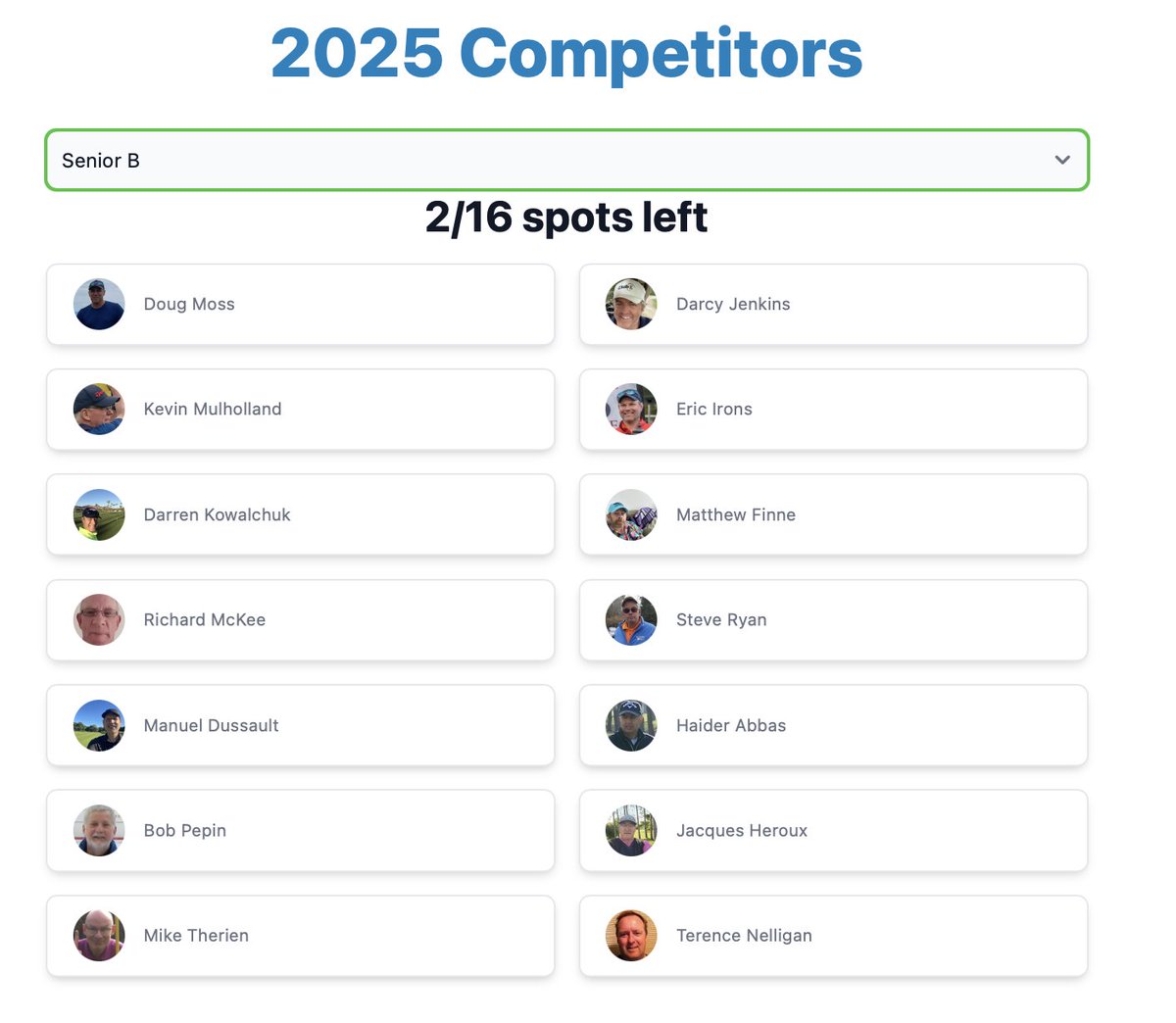 Two spots left in the Senior B division. Reg deadline May 31. For those with a scoring median between 85 and 92 and age of 50 years or older.
events.clubeg.golf/citymatchplay/…