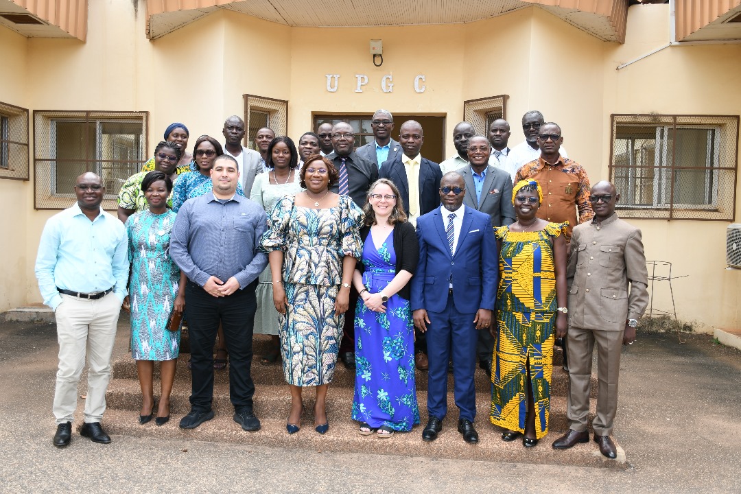 MADAME LA PRÉSIDENTE DE L'UPGC ÉCHANGE AVEC LES DÉLÉGATIONS ÉTRANGÈRES VENUES POUR LE COLLOQUE RÉGIONAL SUSTLIVES