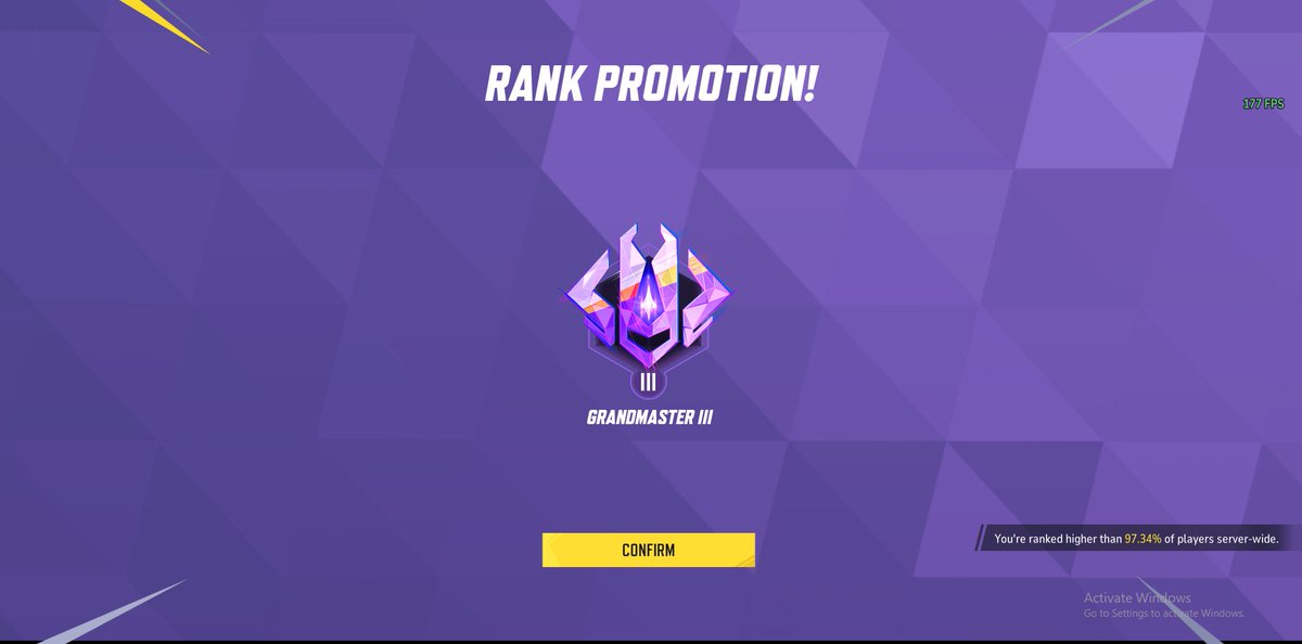 FREAKING HAPPY WE DID IT YALLLLLLL

NEXT GOAL - i don't know the other rank above this one haha