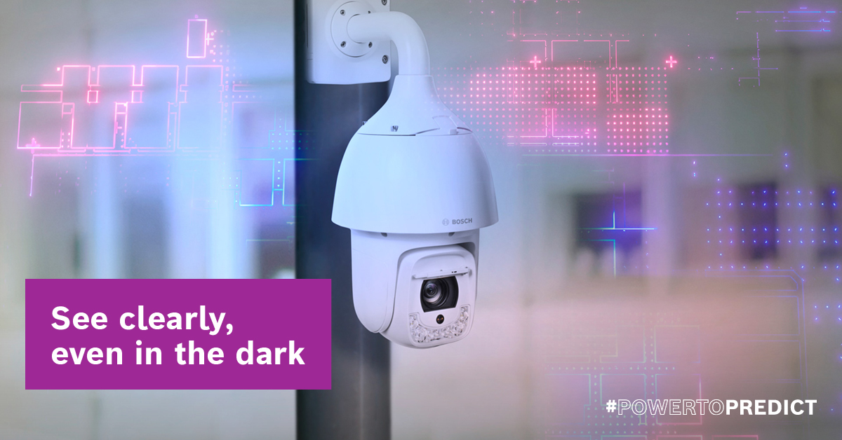 👀 See Clearly, Even in the Dark: AUTODOME IP starlight 5100i 👀
Uncompromising outdoor security. This camera delivers superior low-light performance with starlight technology and dual illumination, rain or shine🌧️bit.ly/4kge9Wb #powertopredict #safetyandsecurity