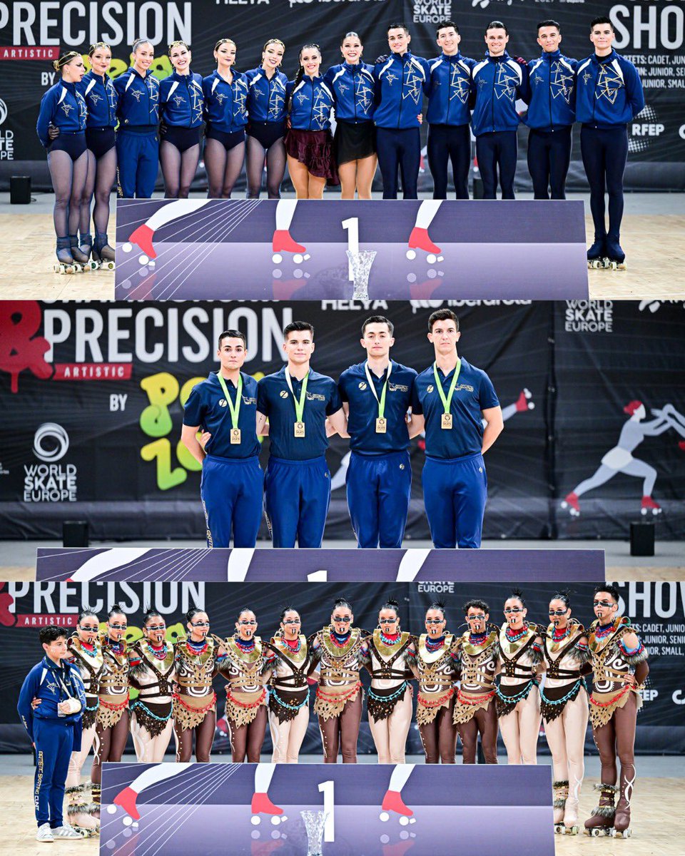 ¡𝗛𝗜𝗦𝗧𝗢́𝗥𝗜𝗖𝗢 𝗧𝗥𝗜𝗣𝗟𝗘 𝗢𝗥𝗢 𝗣𝗔𝗥𝗔 𝗘𝗟 𝗔𝗥𝗧𝗜𝗦𝗧𝗜𝗖 𝗦𝗞𝗔𝗧𝗜𝗡𝗚 𝗖𝗨𝗡𝗜𝗧 𝗘𝗡 𝗘𝗟 𝗘𝗨𝗥𝗢𝗣𝗘𝗢 𝗗𝗘 𝗭𝗔𝗥𝗔𝗚𝗢𝗭𝗔 𝟮𝟬𝟮𝟱! 🤩

🥇 Grupos Show Junior
🥇 Grupos Show Pequeños
🥇 Cuartetos Sénior

¡Absolutamente increíble! 🔝

#PatinajeArtístico