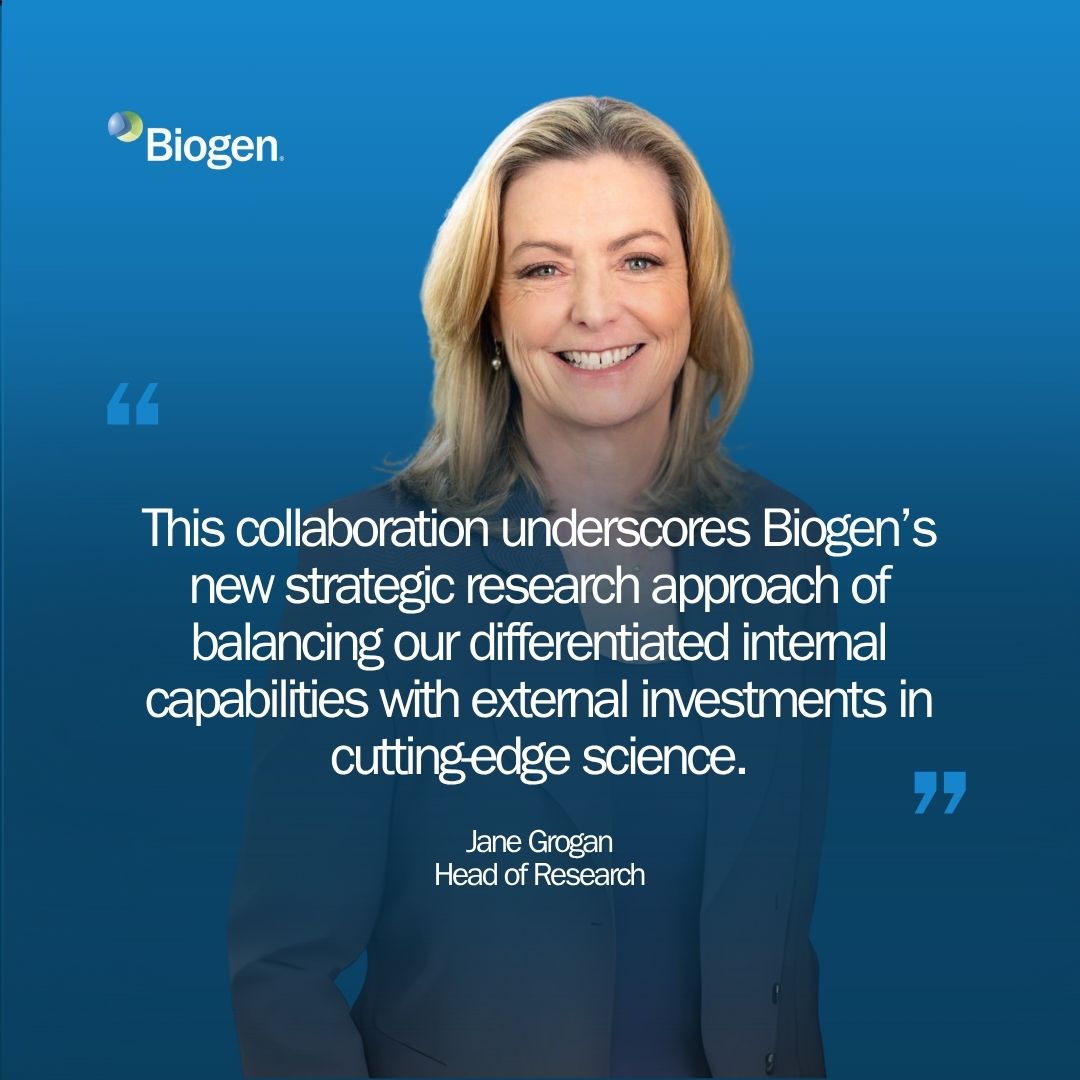 Biogen (@biogen) on Twitter photo #News: With <a href="/CityTx_/">City Therapeutics</a> we announced a new research collaboration to develop select novel RNAi-based therapies. Learn more about this announcement: bit.ly/3FtlSBA #News: With <a href="/CityTx_/">City Therapeutics</a> we announced a new research collaboration to develop select novel RNAi-based therapies. Learn more about this announcement: bit.ly/3FtlSBA