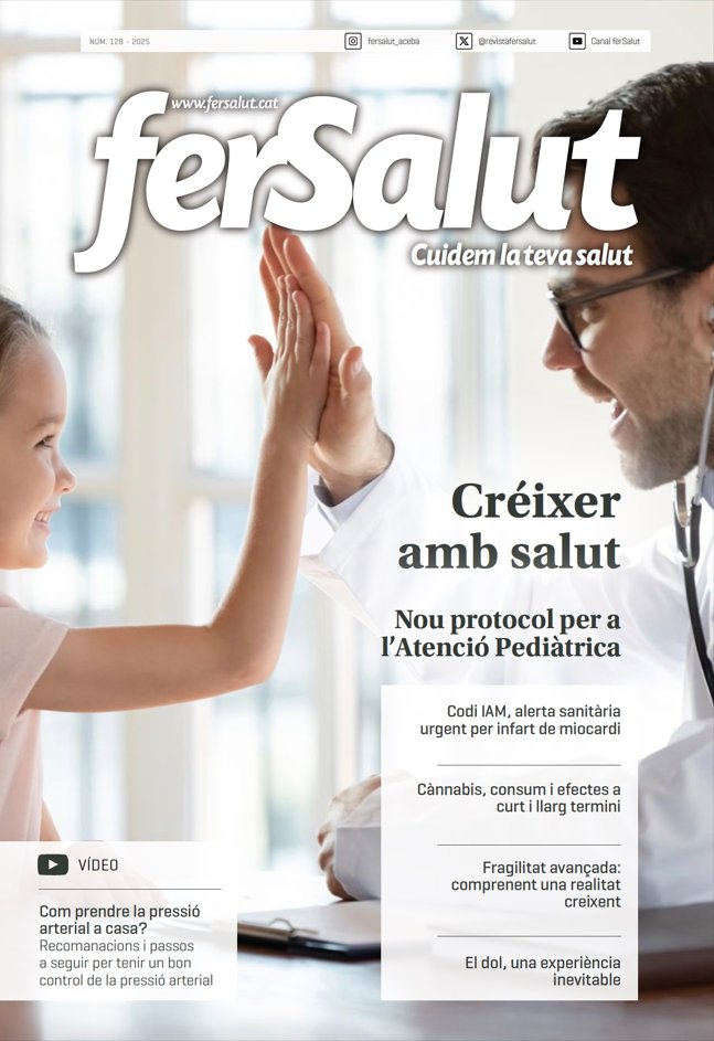 ACEBA (@acebaautogestio) on Twitter photo 🆕Disponible el nou número 128 de la <a href="/revistafersalut/">Revista Fer Salut</a>
🔹 Nou protocol pediàtric #CréixerAmbSalut
🔹 Codi #IAM
🔹 Efectes nocius del #cànnabis
🔹 #Fragilitat avançada
🔹 El #dol
🎯I també l'actualitat dels nostres centres #autogestió
Revista online 👉online.fliphtml5.com/wfjsa/hexs/#p=1 🆕Disponible el nou número 128 de la <a href="/revistafersalut/">Revista Fer Salut</a>
🔹 Nou protocol pediàtric #CréixerAmbSalut
🔹 Codi #IAM
🔹 Efectes nocius del #cànnabis
🔹 #Fragilitat avançada
🔹 El #dol
🎯I també l'actualitat dels nostres centres #autogestió
Revista online 👉online.fliphtml5.com/wfjsa/hexs/#p=1