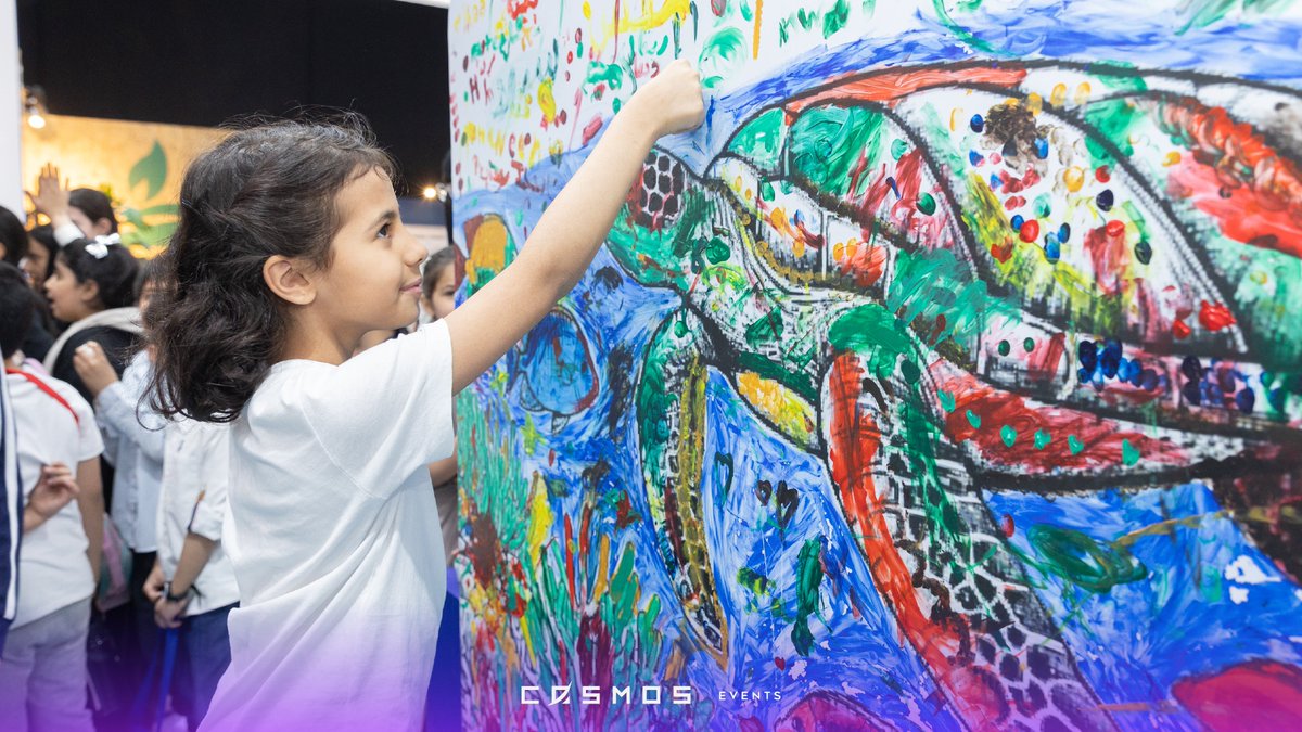 CosmosEventsme's tweet image. Did you know? The engaging kids&apos; zone, expertly managed by our team, saw enthusiastic participation from over 9000 children, fostering early environmental awareness in the Kingdom of Saudi Arabia! Just one example of the comprehensive planning and execution by Cosmos Events