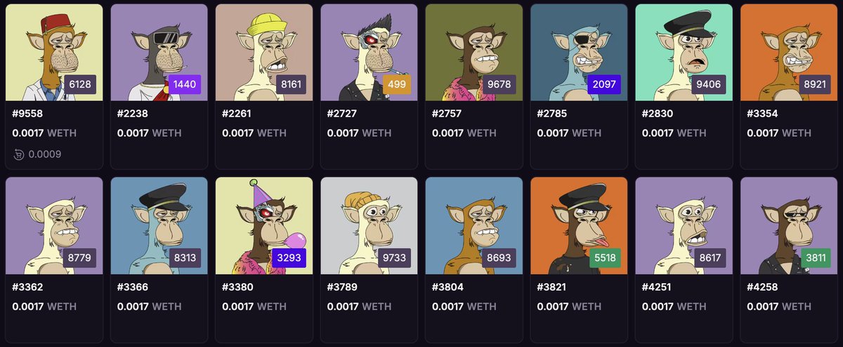 Likewise - time to pick up a few APES! 🤘

<a href="/0xPolygonApe/">Polygon Ape: The Evolution</a> 

Jump 'em: magiceden.io/collections/po…