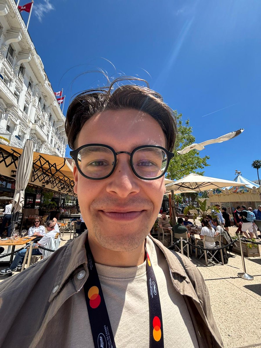 The adventures of David &amp; Ben 🫡🇫🇷🍦 <a href="/ticktockanimate/">David Cuevas is a Cannes 2025 Man</a> #Cannes