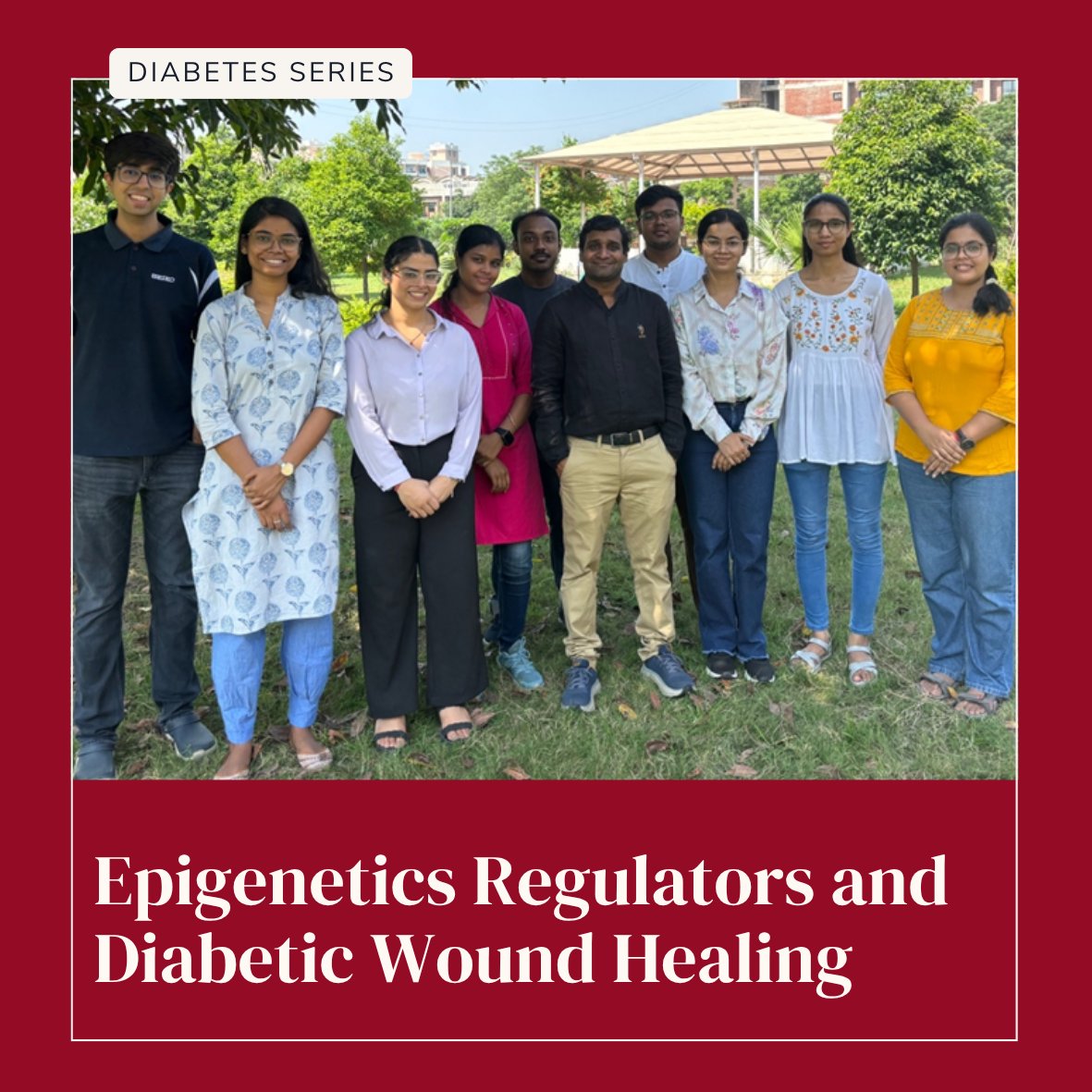 DBT/WT India Alliance (@india_alliance) on Twitter photo The sixth article of our #Diabetes series features Dr. <a href="/Sadhan24/">sadhan das</a>!
He studies how long non-coding RNAs (lncRNAs) affect wound healing in diabetes, focusing on their role in regulating macrophage function.
Read more here: tinyurl.com/3bza9r5z The sixth article of our #Diabetes series features Dr. <a href="/Sadhan24/">sadhan das</a>!
He studies how long non-coding RNAs (lncRNAs) affect wound healing in diabetes, focusing on their role in regulating macrophage function.
Read more here: tinyurl.com/3bza9r5z