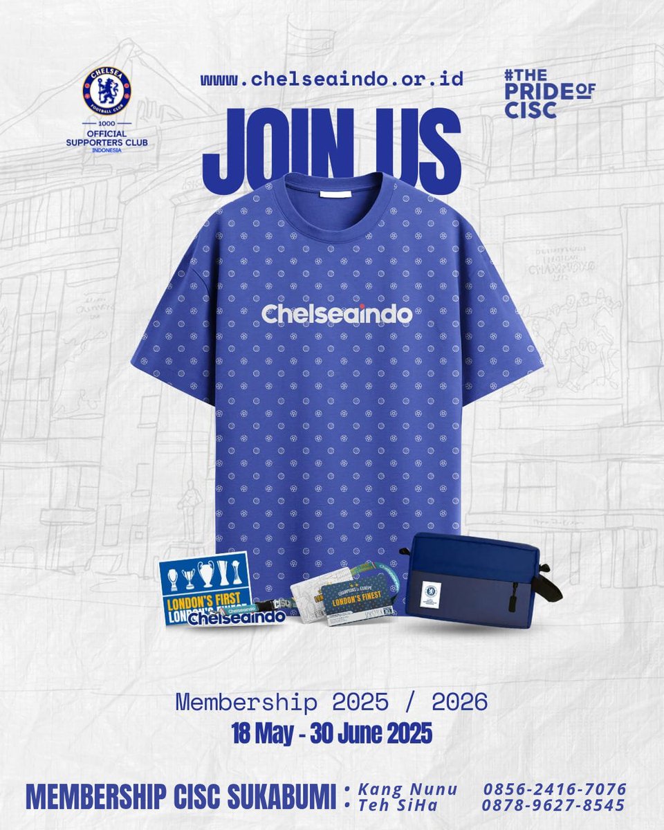 CISCsukabumi's tweet image. lets join with us, guys! 
#membershipcisc2025
#chelseaindo
#thisiscisc
#weareofficial 
#officialsupportersclub
#chelseafc
