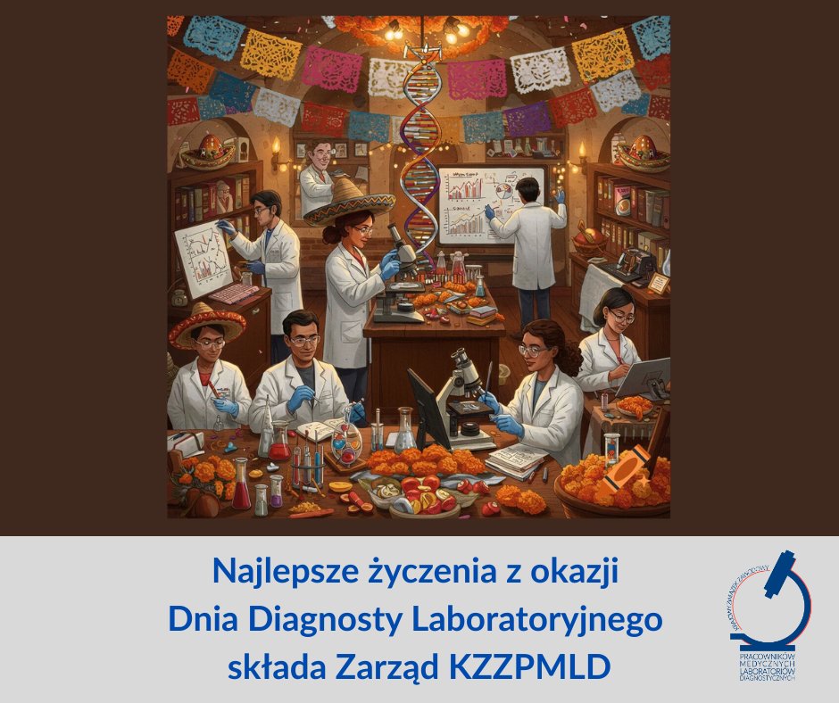 27 maja
#DzieńDiagnostyLaboratoryjnego
#NieMaDiagnozyBezDiagnosty
<a href="/KIDL_Diagnosci/">KIDL</a>
