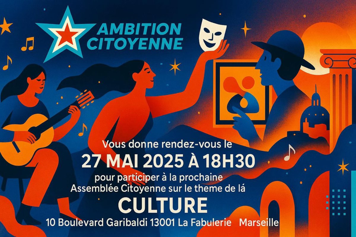 AmbitionCitoyen's tweet photo. C’est aujourd’hui 
18h30
À la Fabulerie 
10 Bld Garibaldi 13001 Marseille https://t.co/McOZuUBAJX