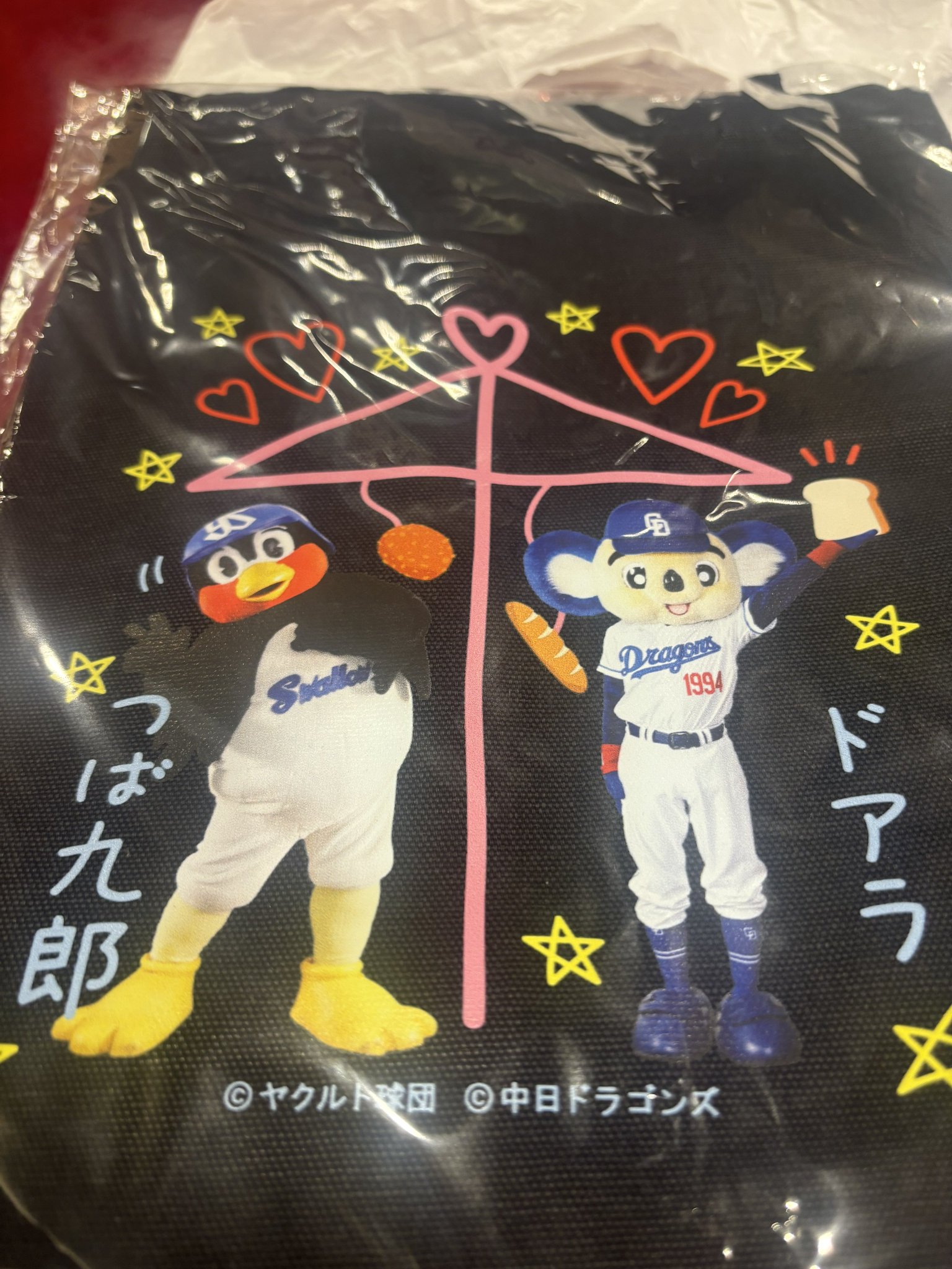 つば九郎 ドアラ トートバッグ 新品】ドアラ つば九郎 DAY2024思い出