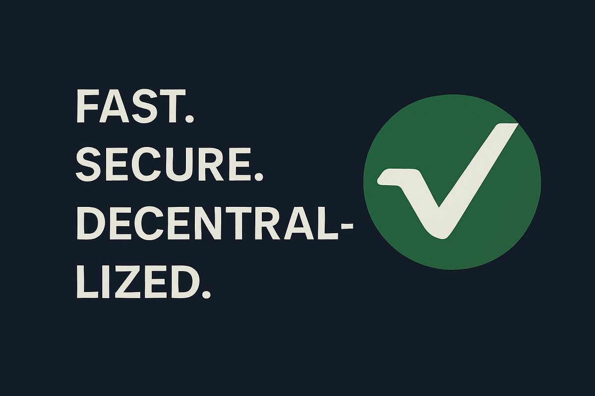 Dave_crrypt's tweet photo. Fast✅

Secure✅

Decentralized✅

That's @Vertcoin

No premine✅
No ICO✅

Just purely community driven
the way it was meant to be

Join the movement today and be seated for the next big thing 🍷

#BTC #Crypto #VertcoinCommunity #ProofOfWork #VTC  #DecentralizedFinance https://t.co/Zi4phF2nmW