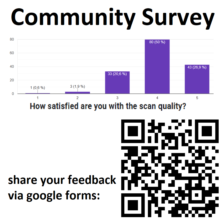 openscan_eu's tweet image. As we are working on major updates on the firmware, we would like to ask our community for help. Please join our survey (2-3mins) and 15 questions, and don&apos;t hold back with your ideas and criticism :)

forms.gle/ehRYGHSqmjjufh…

#openscan #opensource #community #3d #3dscanning