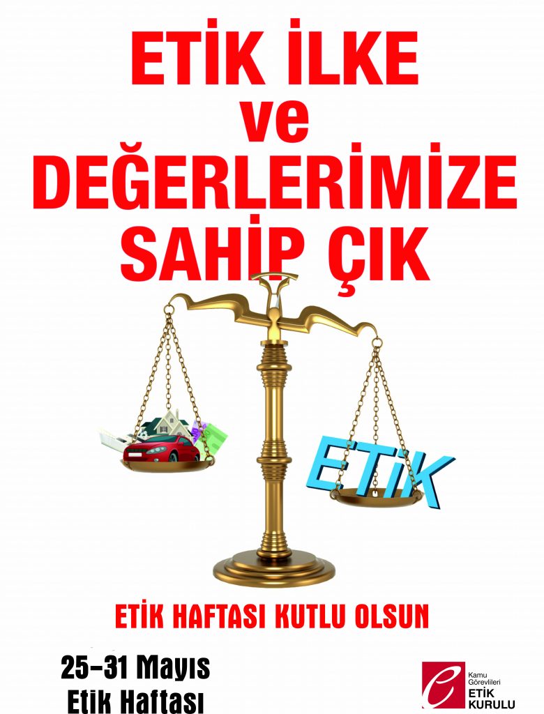 25-31 Mayıs #Etikhaftası kutlu olsun