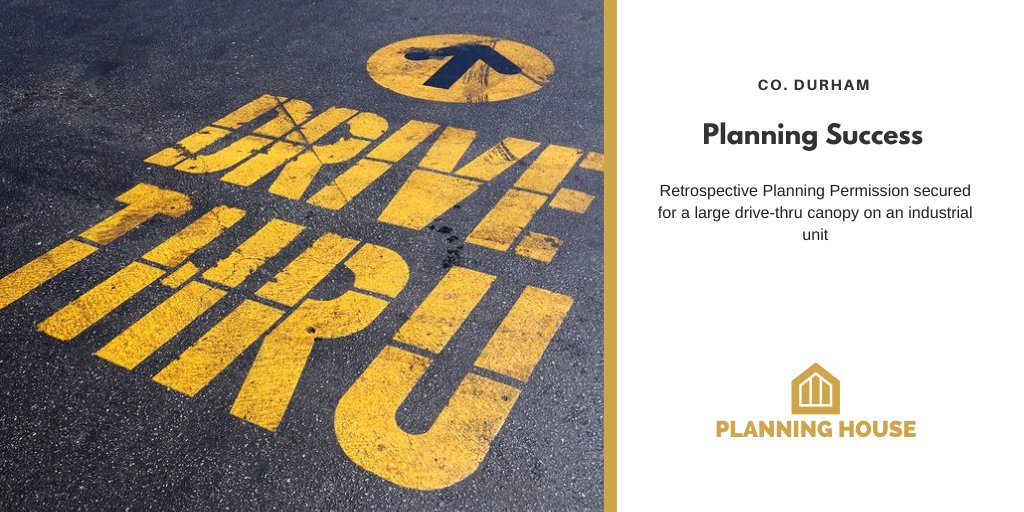 _planninghouse's tweet image. Reflecting on past success! This time 2-years ago, #PlanningHouse helped secure #RetrospectivePlanning permission for a canopy already in place, supporting #WarehouseOperations by providing a sheltered area for loading and unloading. #PlanningHouse #PlanningConsultants
