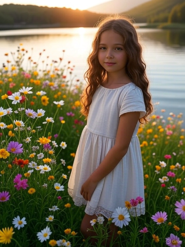learn_Infinitly's tweet photo. Me see girl, she stand by big flower, ugh! Pretty like shiny rock, make heart go thump-thump! https://t.co/pEeYVROxOl